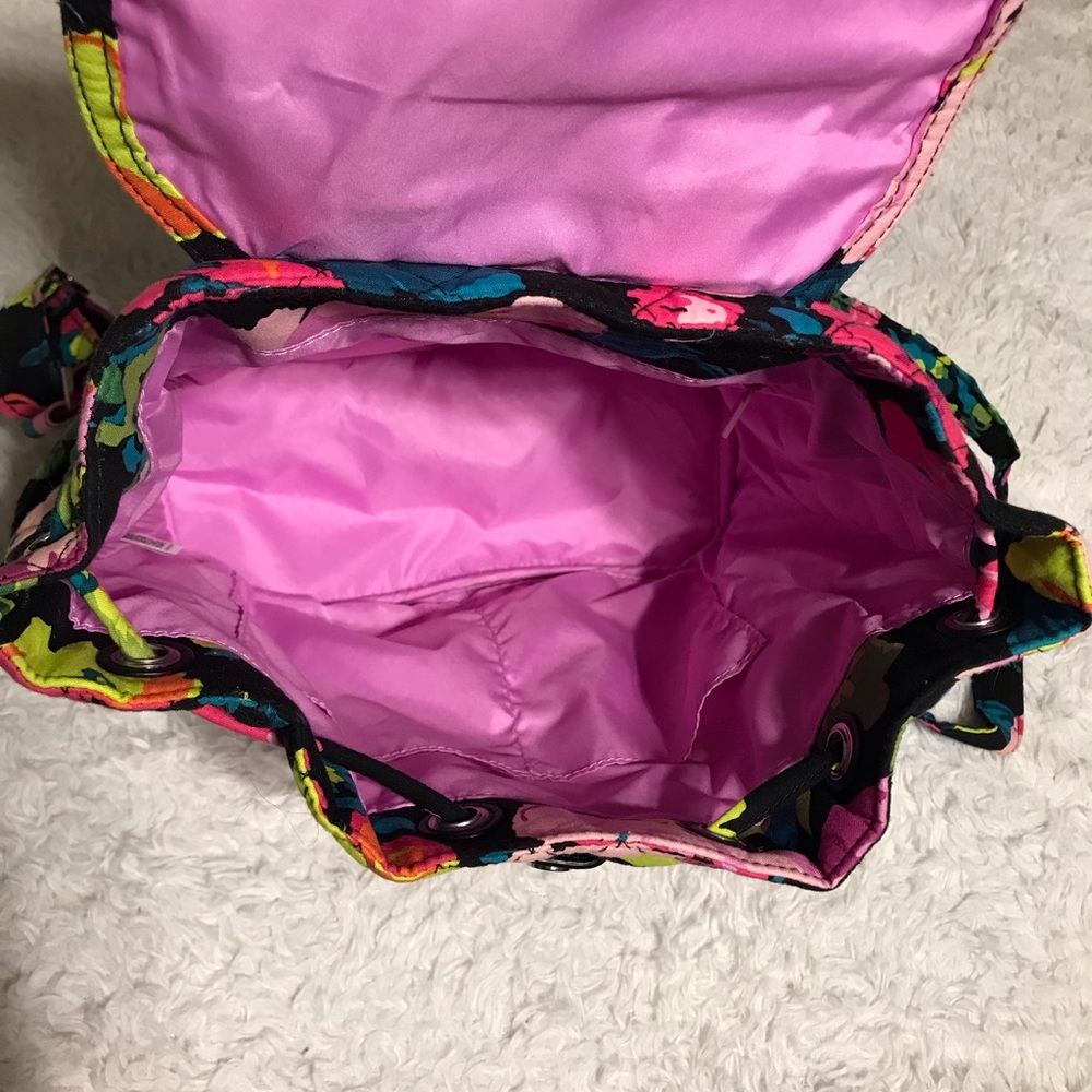 Vera Bradley Floral Backpack - Picture 7 of 12